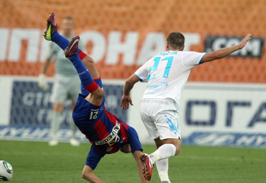 Чемпионат России 2011/2012 года. Матч ЦСКА—Зенит