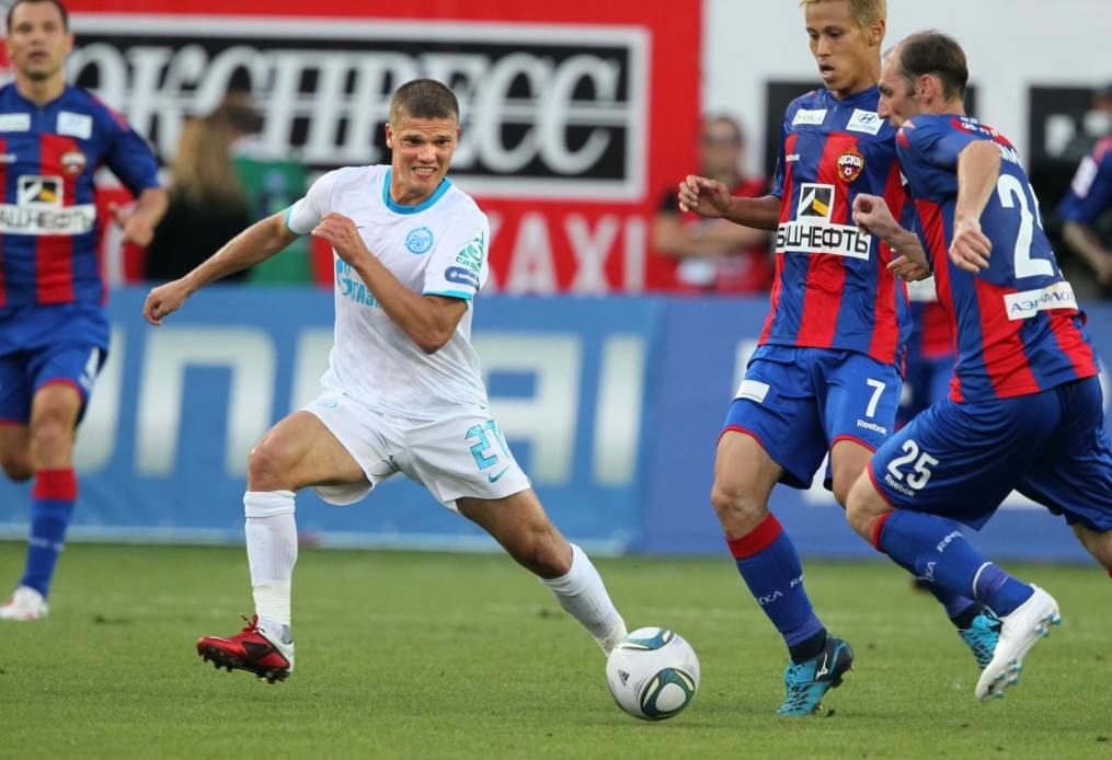 Чемпионат России 2011/2012 года. Матч ЦСКА—Зенит