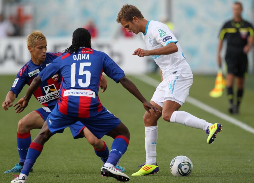 Чемпионат России 2011/2012 года. Матч ЦСКА—Зенит