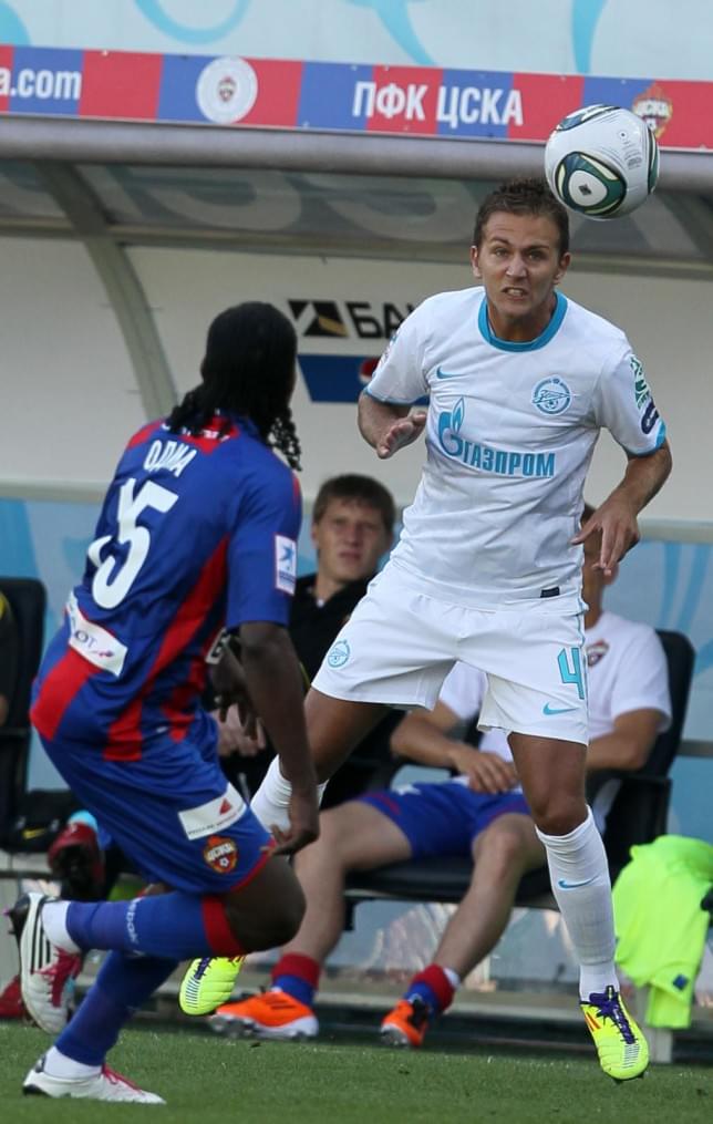 Чемпионат России 2011/2012 года. Матч ЦСКА—Зенит