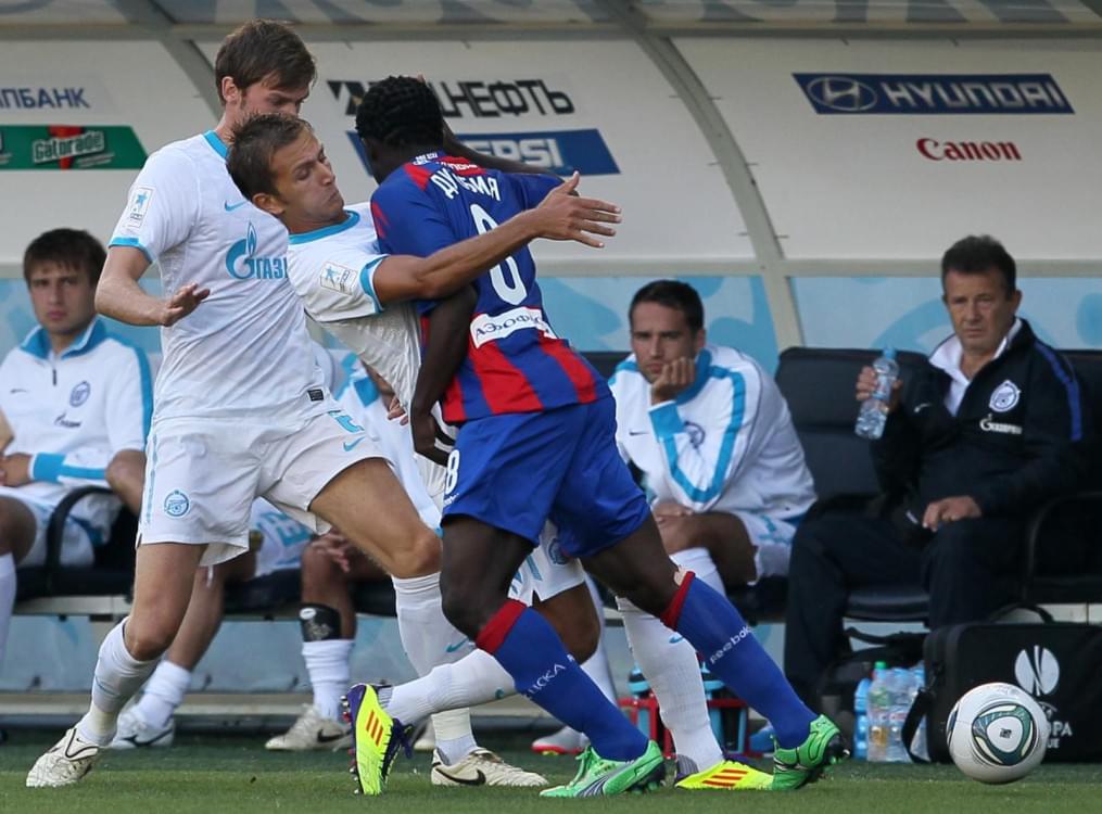 Чемпионат России 2011/2012 года. Матч ЦСКА—Зенит