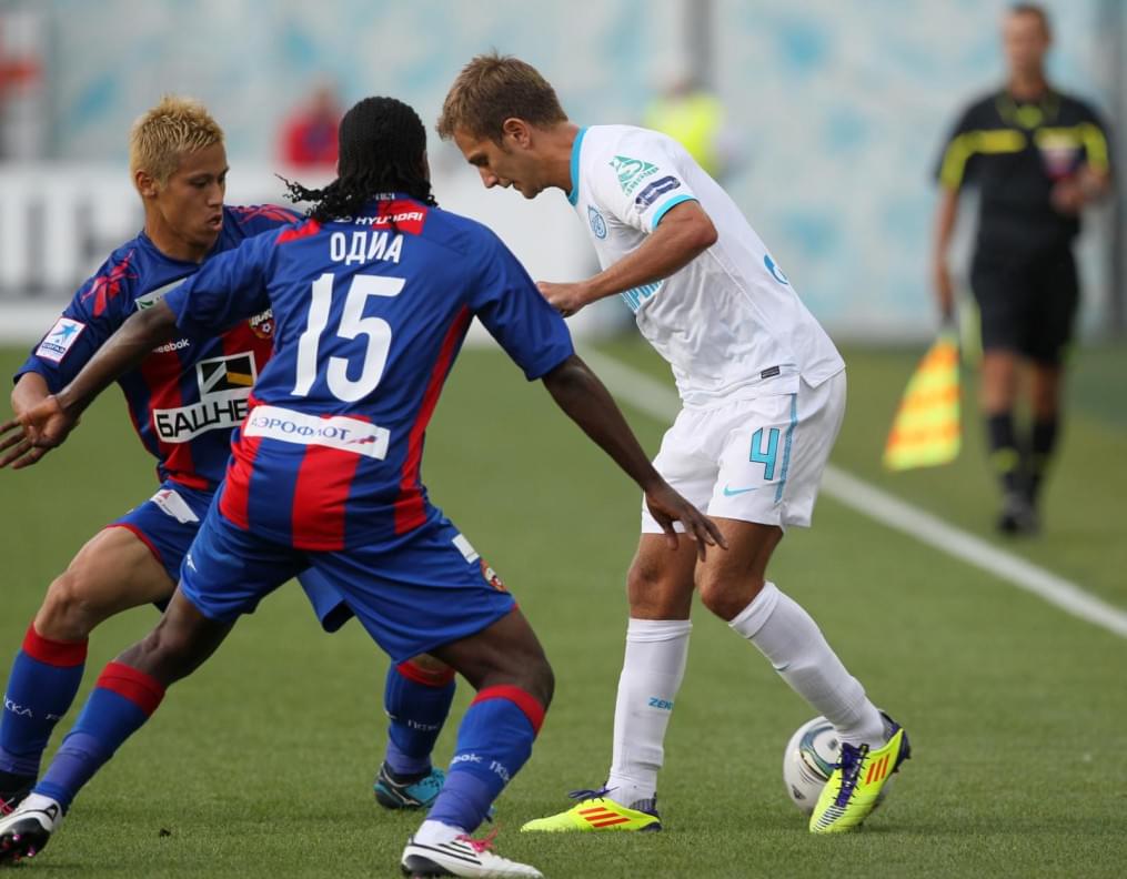 Чемпионат России 2011/2012 года. Матч ЦСКА—Зенит