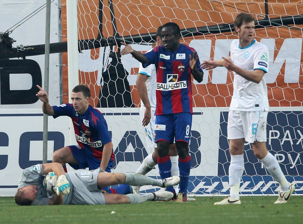 Чемпионат России 2011/2012 года. Матч ЦСКА—Зенит