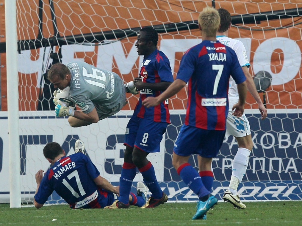 Чемпионат России 2011/2012 года. Матч ЦСКА—Зенит