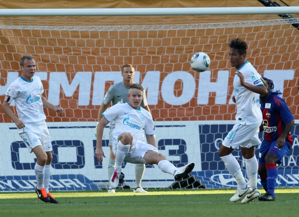 Чемпионат России 2011/2012 года. Матч ЦСКА—Зенит