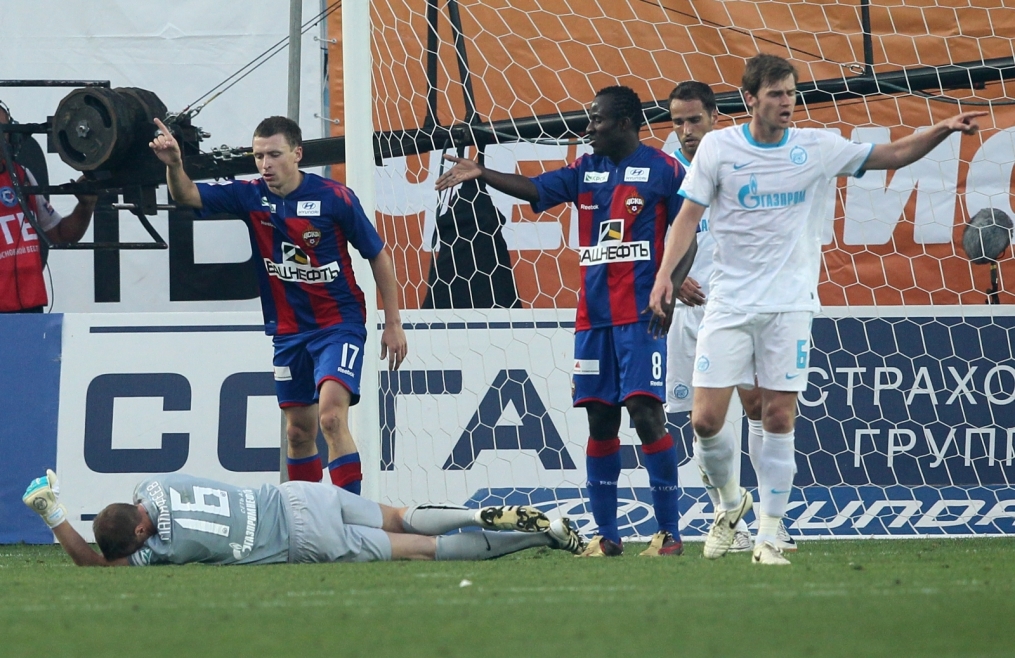 Чемпионат России 2011/2012 года. Матч ЦСКА—Зенит