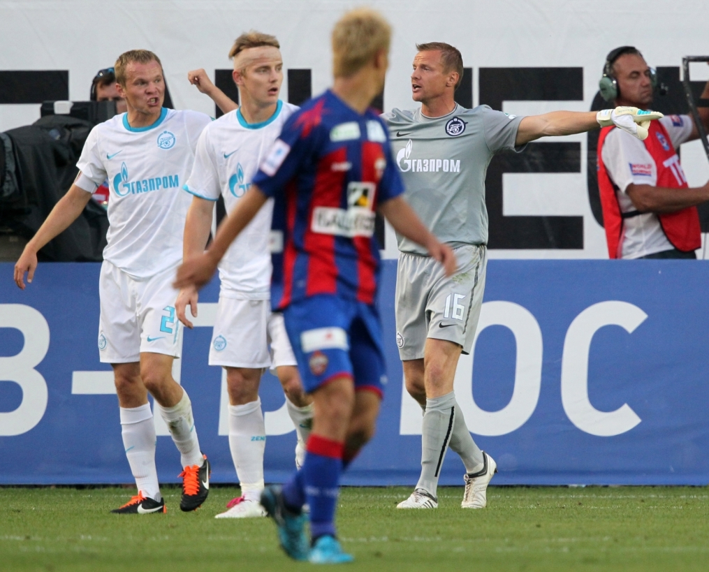 Чемпионат России 2011/2012 года. Матч ЦСКА—Зенит