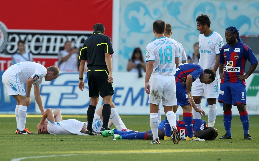 Чемпионат России 2011/2012 года. Матч ЦСКА—Зенит