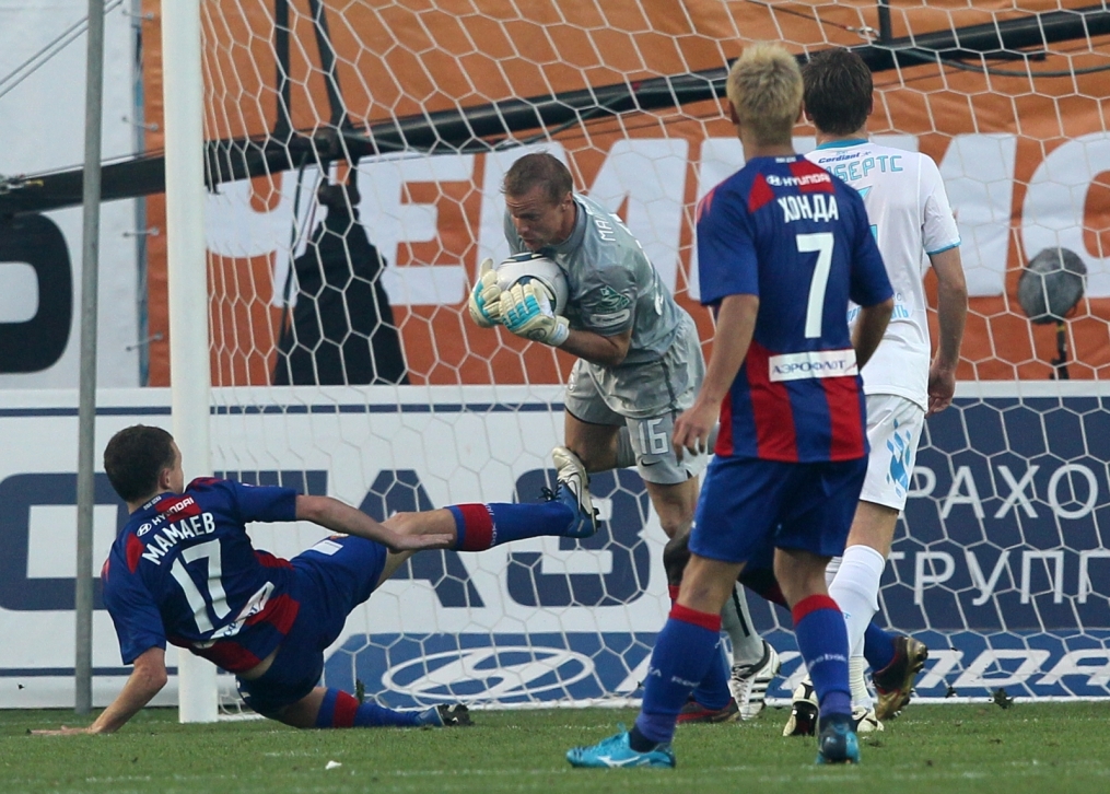 Чемпионат России 2011/2012 года. Матч ЦСКА—Зенит