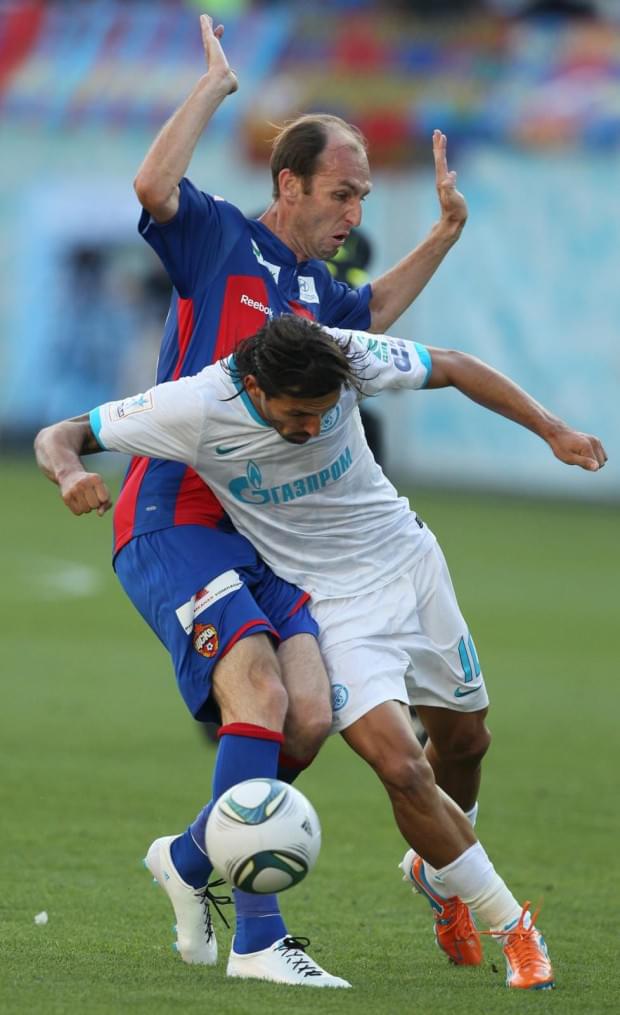 Чемпионат России 2011/2012 года. Матч ЦСКА—Зенит