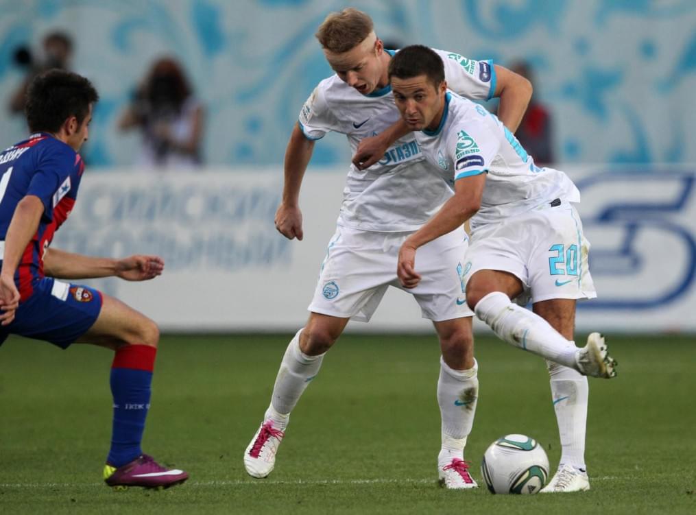 Чемпионат России 2011/2012 года. Матч ЦСКА—Зенит