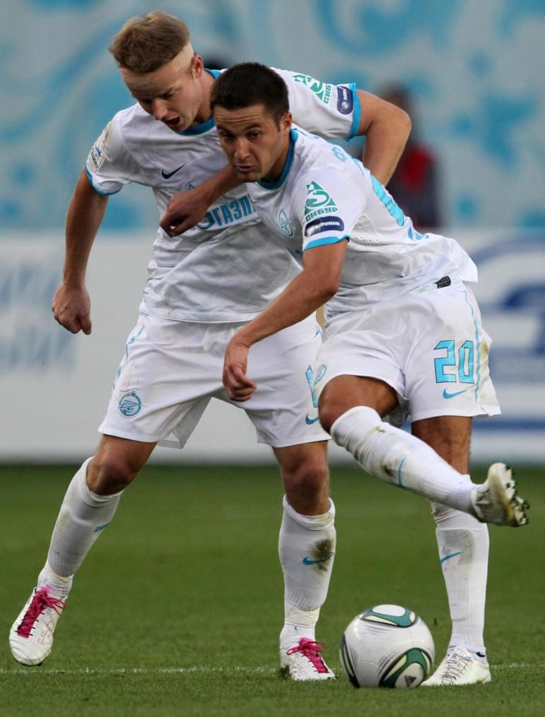 Чемпионат России 2011/2012 года. Матч ЦСКА—Зенит