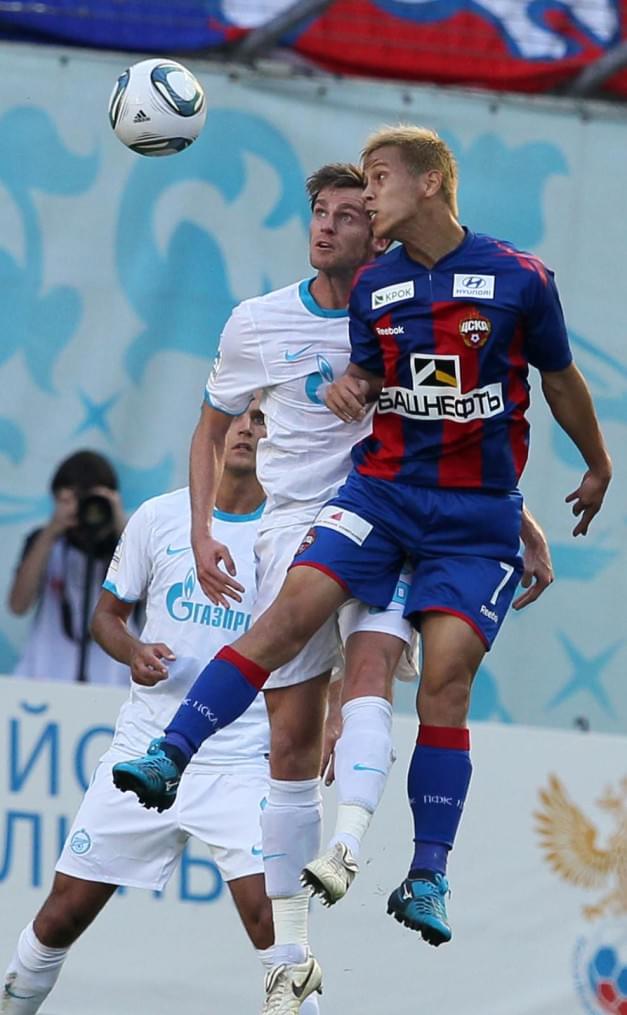 Чемпионат России 2011/2012 года. Матч ЦСКА—Зенит