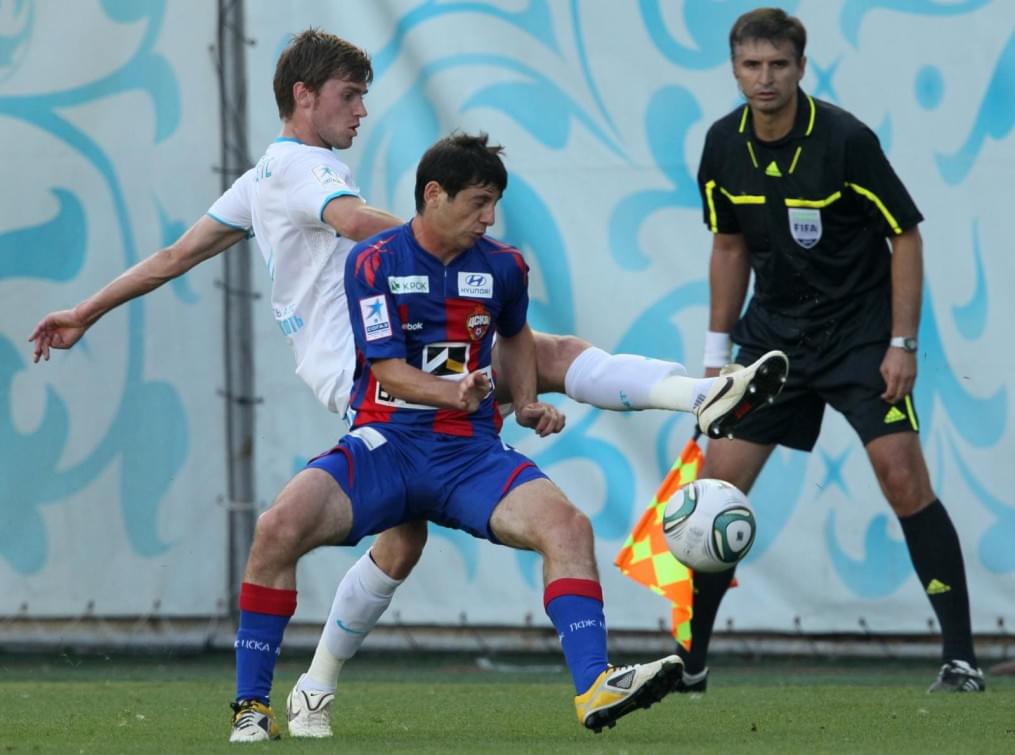 Чемпионат России 2011/2012 года. Матч ЦСКА—Зенит