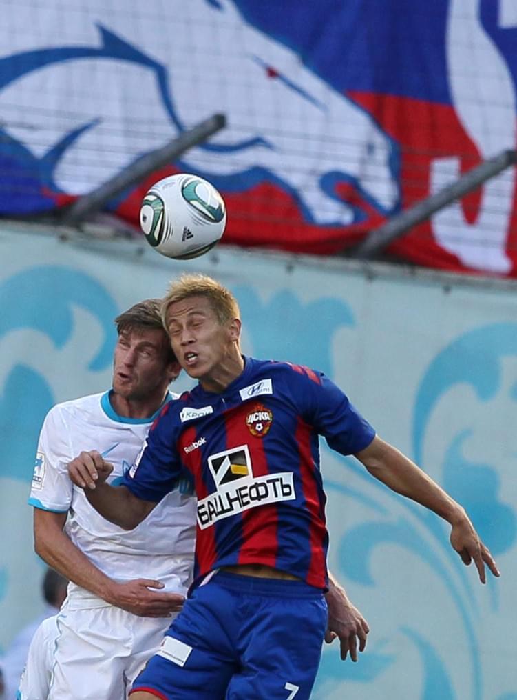 Чемпионат России 2011/2012 года. Матч ЦСКА—Зенит