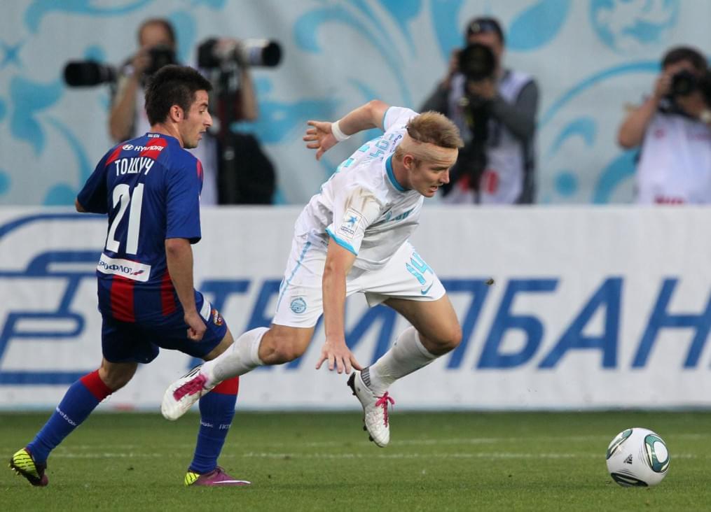 Чемпионат России 2011/2012 года. Матч ЦСКА—Зенит