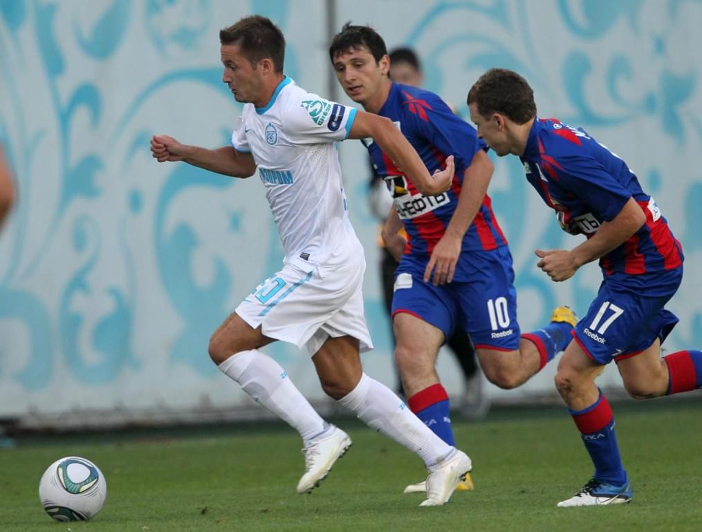 Чемпионат России 2011/2012 года. Матч ЦСКА—Зенит