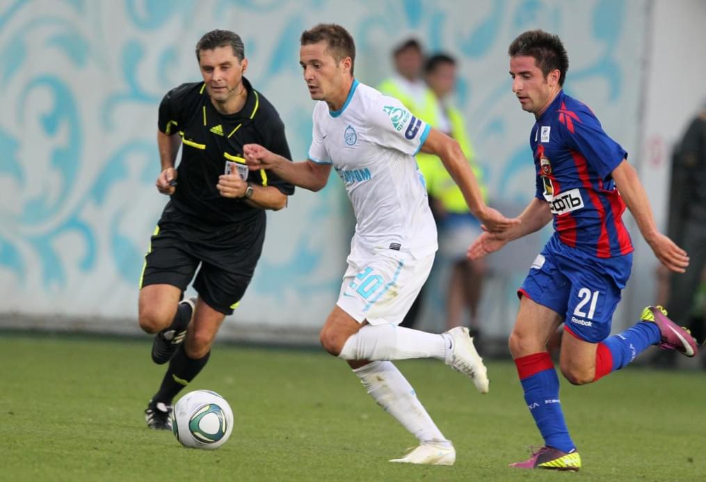 Чемпионат России 2011/2012 года. Матч ЦСКА—Зенит