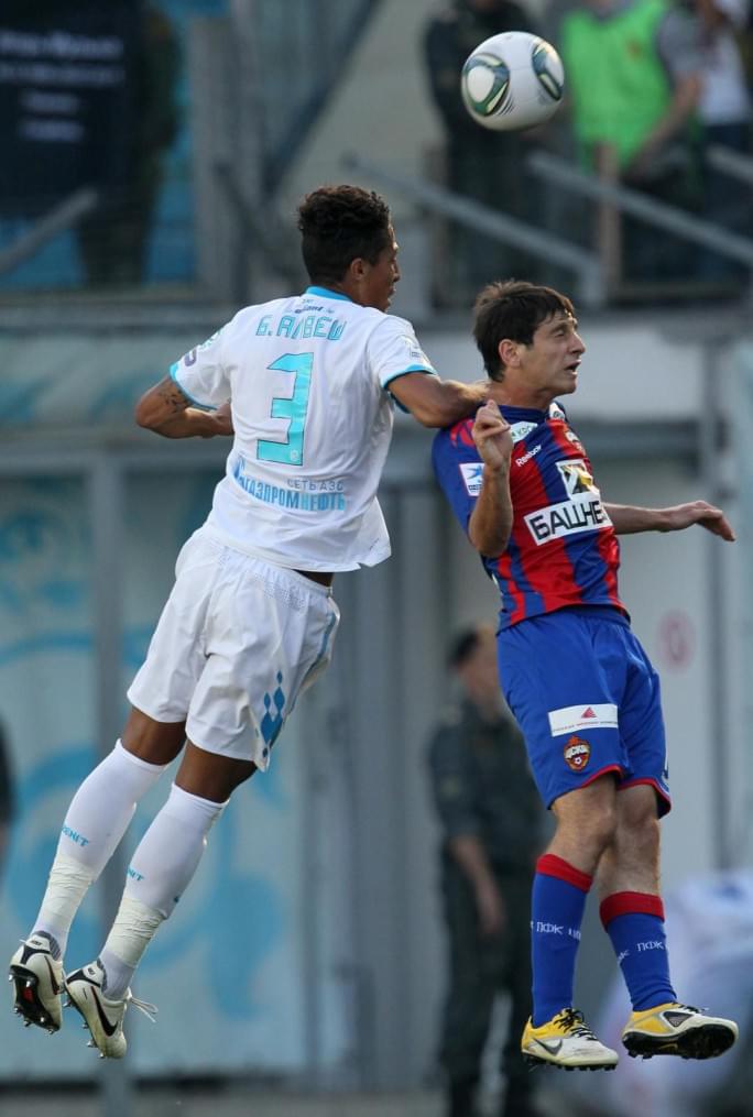 Чемпионат России 2011/2012 года. Матч ЦСКА—Зенит