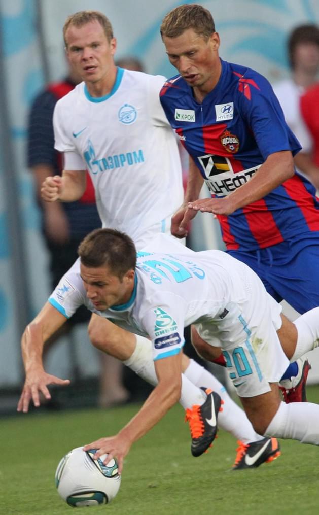 Чемпионат России 2011/2012 года. Матч ЦСКА—Зенит