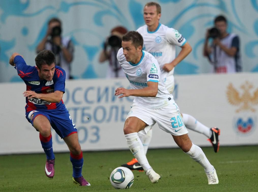 Чемпионат России 2011/2012 года. Матч ЦСКА—Зенит
