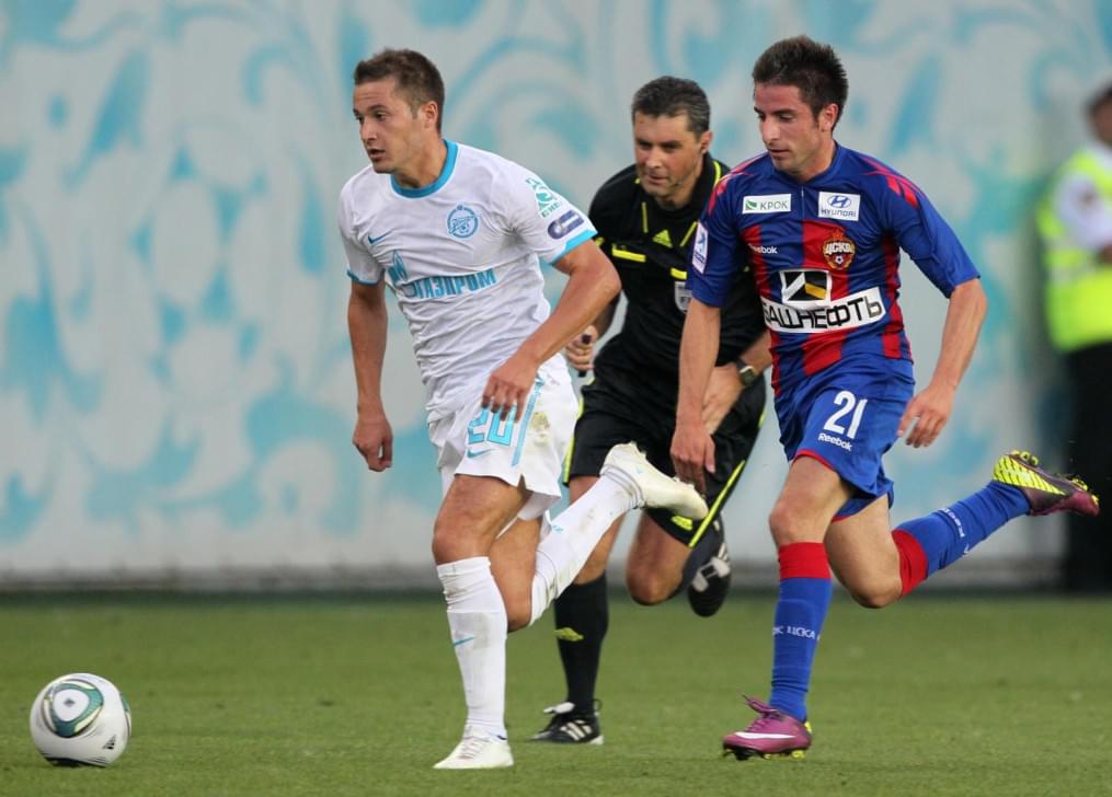 Чемпионат России 2011/2012 года. Матч ЦСКА—Зенит