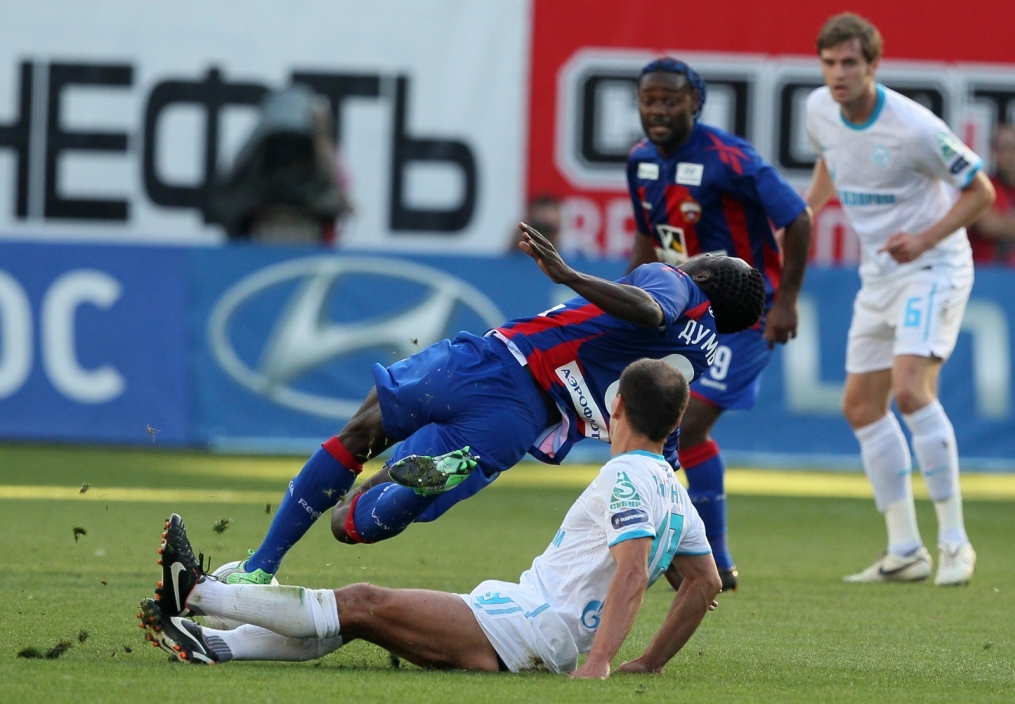 Чемпионат России 2011/2012 года. Матч ЦСКА—Зенит