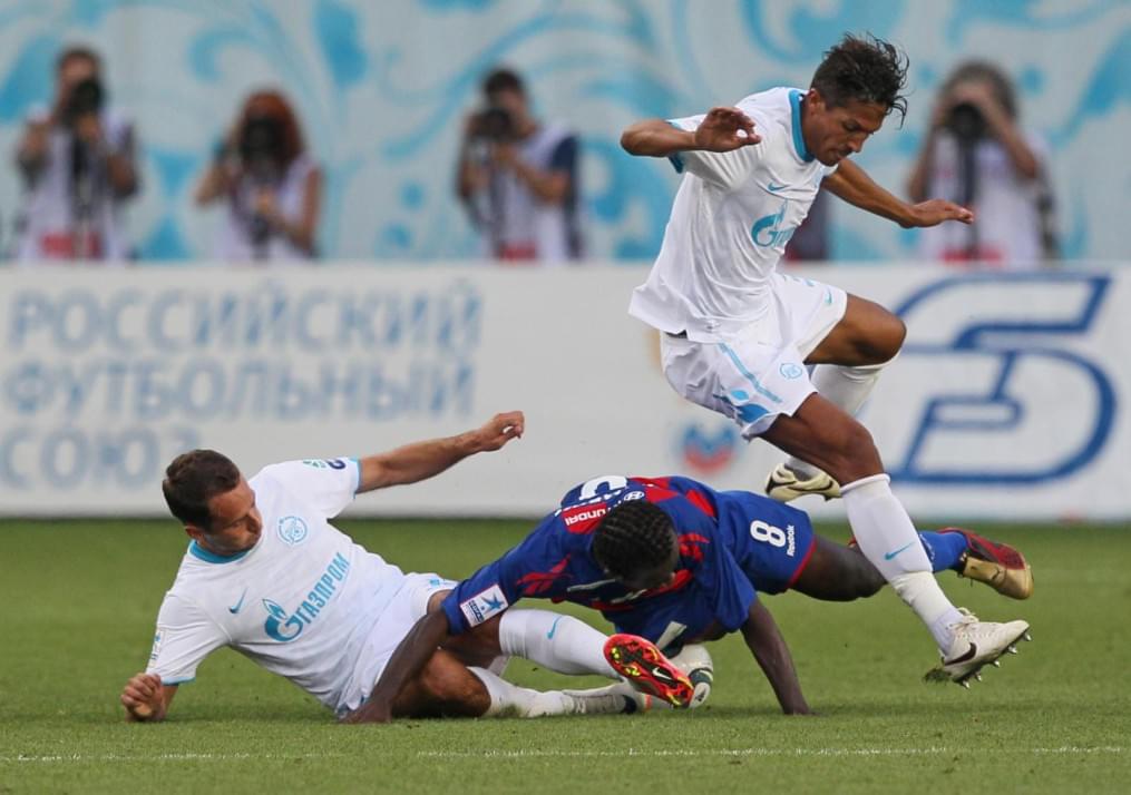 Чемпионат России 2011/2012 года. Матч ЦСКА—Зенит