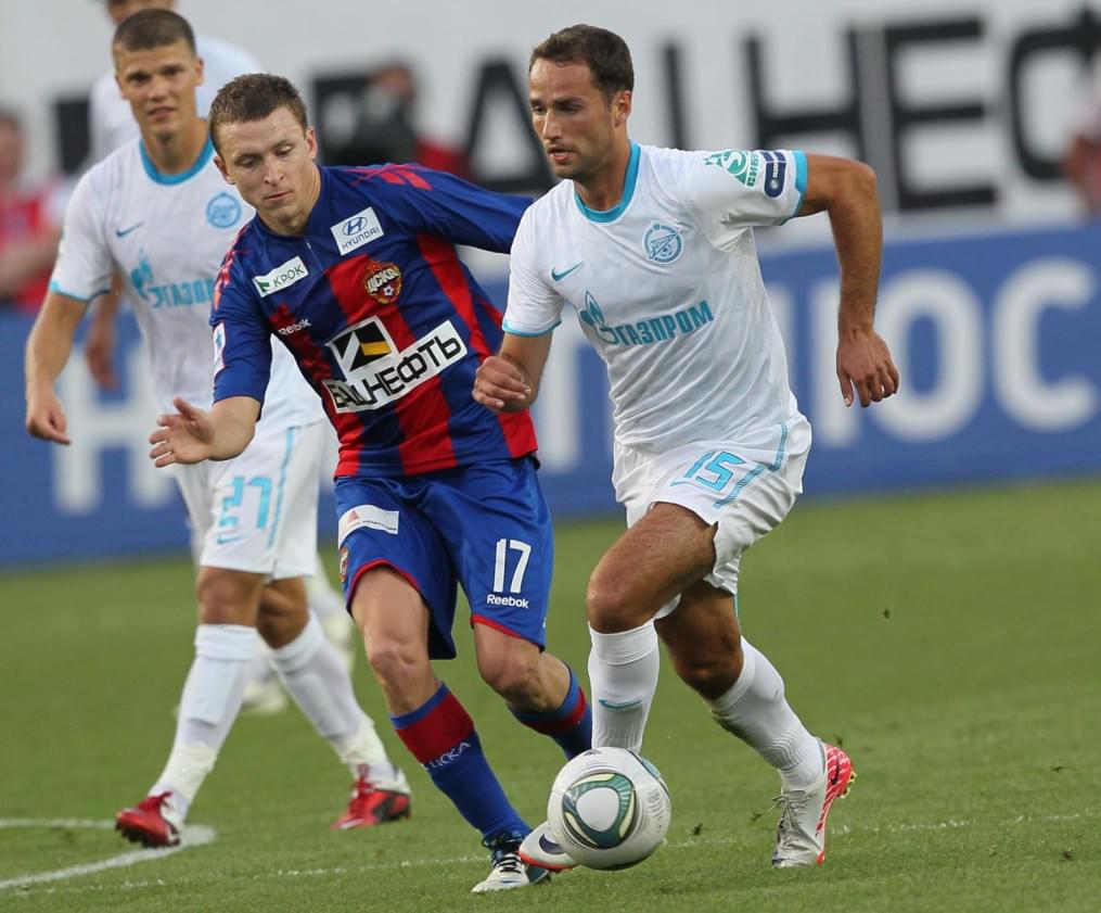 Чемпионат России 2011/2012 года. Матч ЦСКА—Зенит