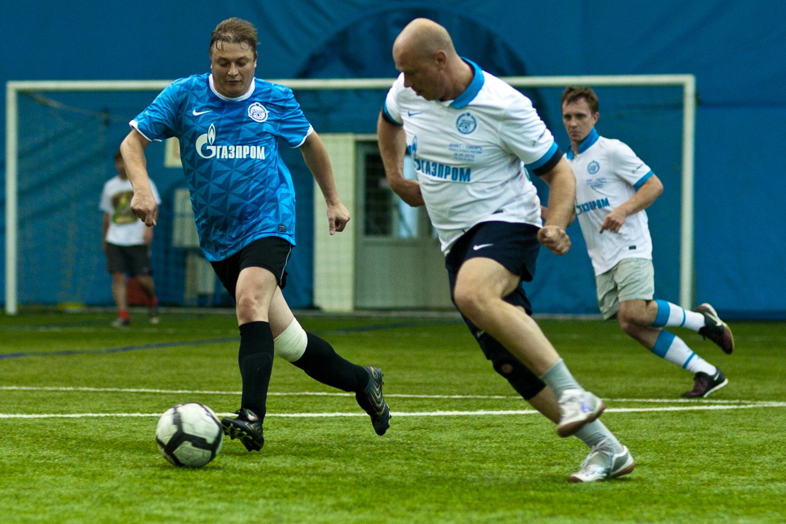 Тренировка сотрудников ФК «Зенит».