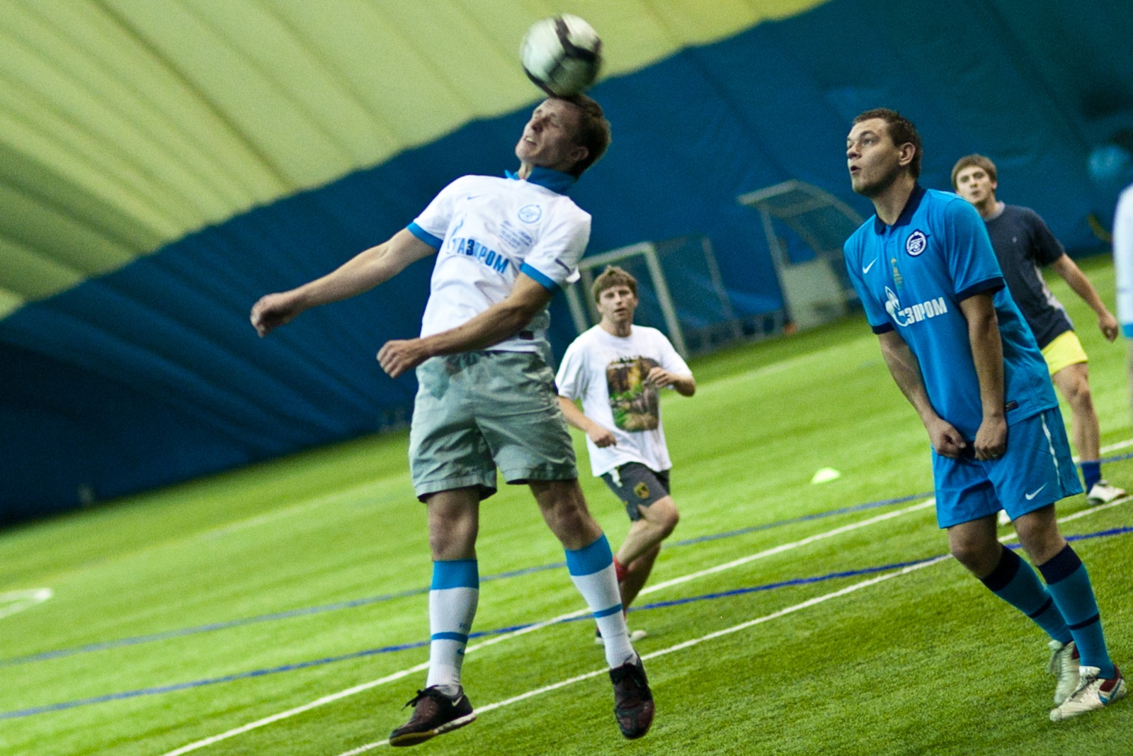 Тренировка сотрудников ФК «Зенит».