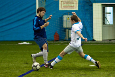 Тренировка сотрудников ФК «Зенит».