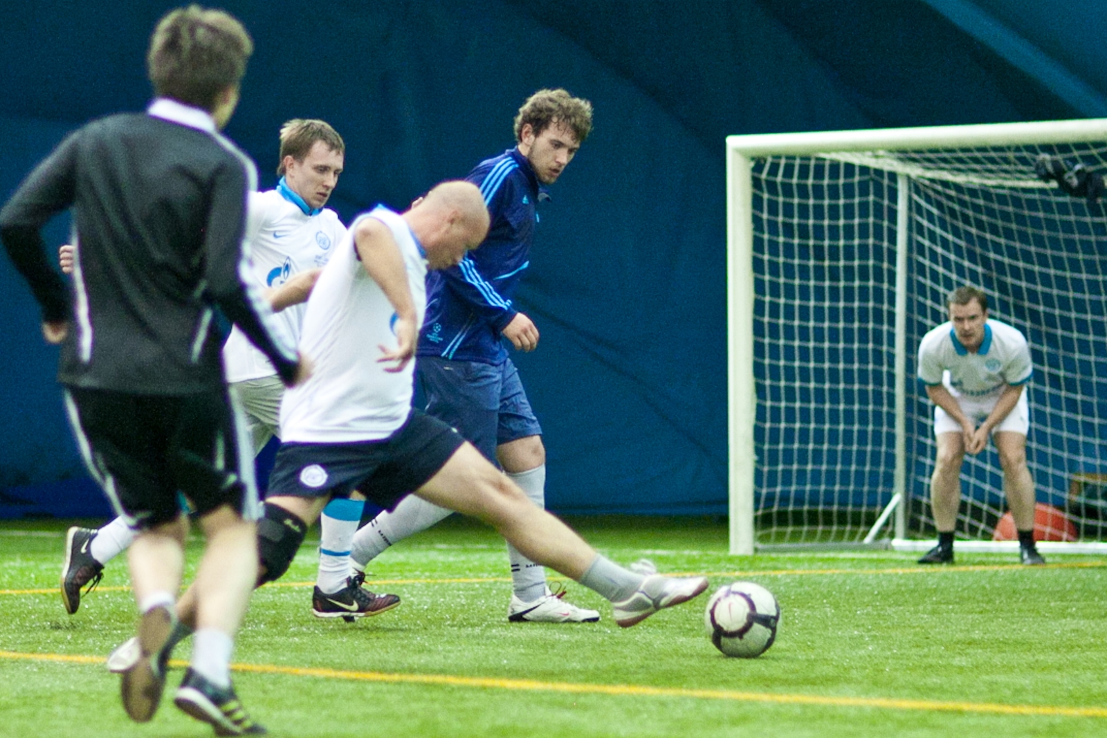 Тренировка сотрудников ФК «Зенит».