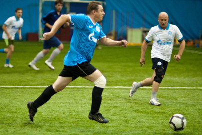 Тренировка сотрудников ФК «Зенит».