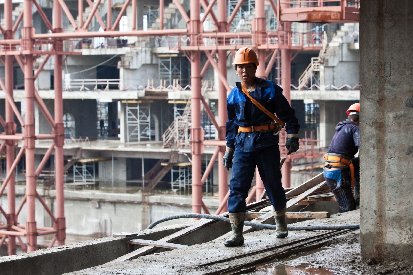 Строительство нового стадиона «Газпром — Арена»