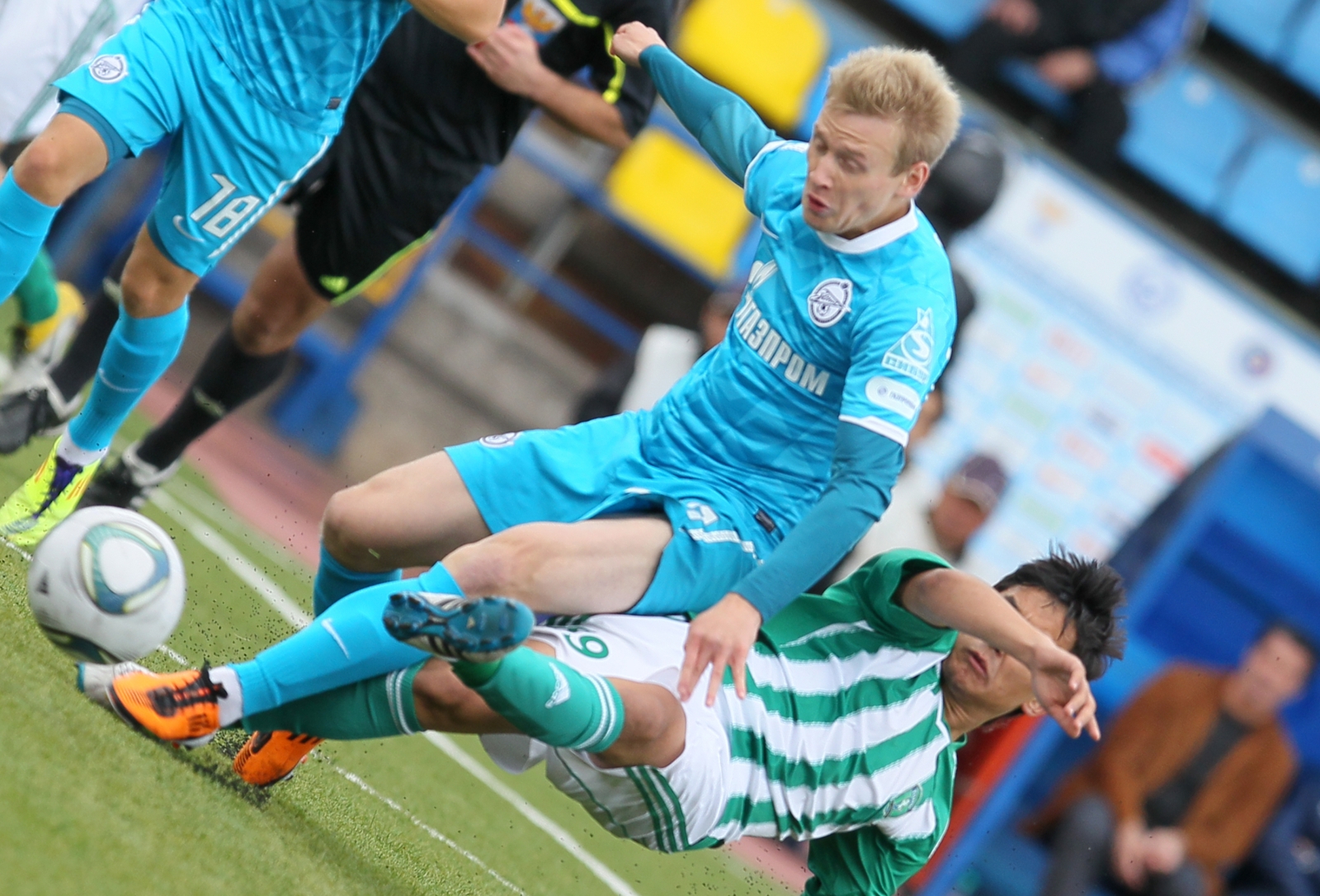 Первенство молодежных составов 2011. Матч Зенит — Томь