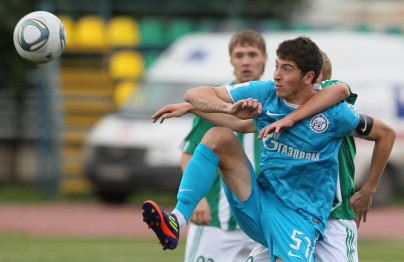 Первенство молодежных составов 2011. Матч Зенит — Томь