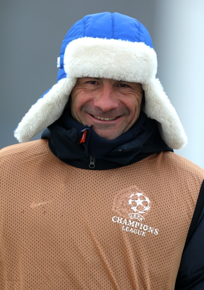 Открытая тренировка «Зенита» перед матчем  Лиги чемпионов УЕФА 2011/2012 с «Бенфикой»