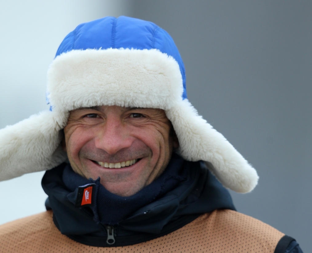 Открытая тренировка «Зенита» перед матчем  Лиги чемпионов УЕФА 2011/2012 с «Бенфикой»