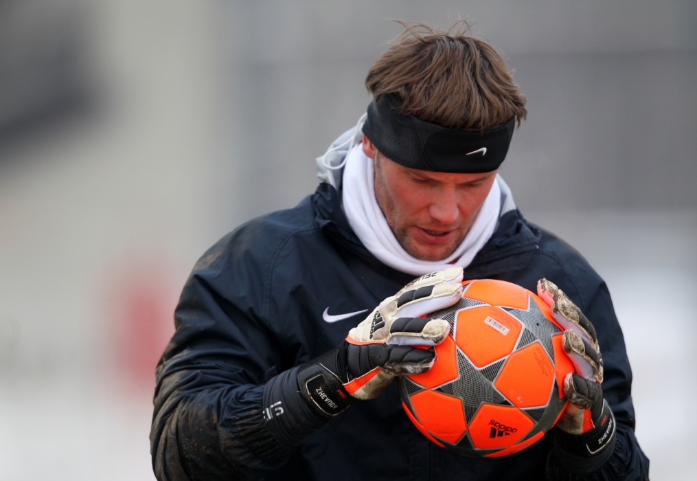 Открытая тренировка «Зенита» перед матчем  Лиги чемпионов УЕФА 2011/2012 с «Бенфикой»