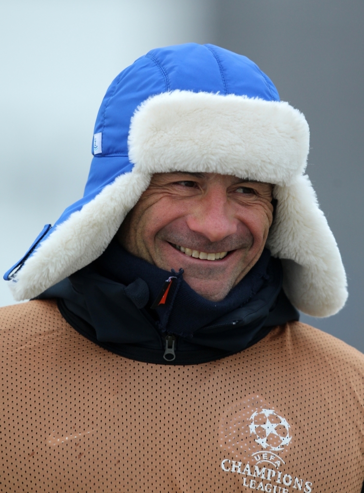 Открытая тренировка «Зенита» перед матчем  Лиги чемпионов УЕФА 2011/2012 с «Бенфикой»