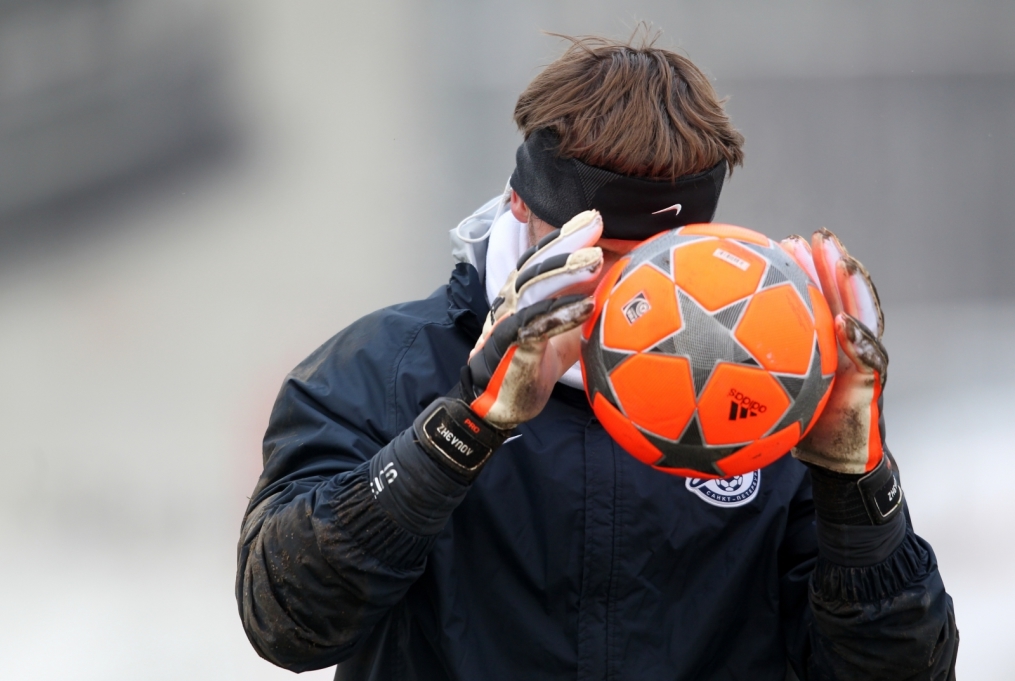 Открытая тренировка «Зенита» перед матчем  Лиги чемпионов УЕФА 2011/2012 с «Бенфикой»