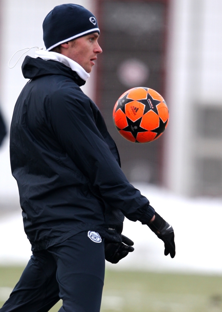 Открытая тренировка «Зенита» перед матчем  Лиги чемпионов УЕФА 2011/2012 с «Бенфикой»