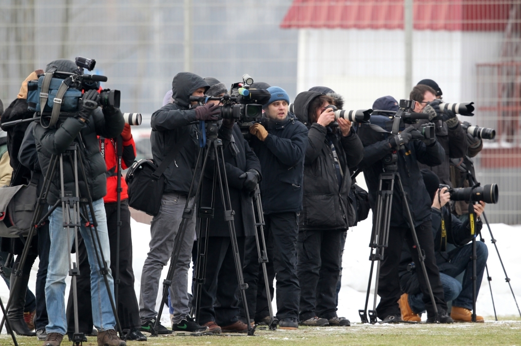 Открытая тренировка «Зенита» перед матчем  Лиги чемпионов УЕФА 2011/2012 с «Бенфикой»