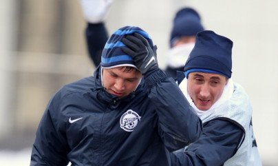 Открытая тренировка «Зенита» перед матчем  Лиги чемпионов УЕФА 2011/2012 с «Бенфикой»