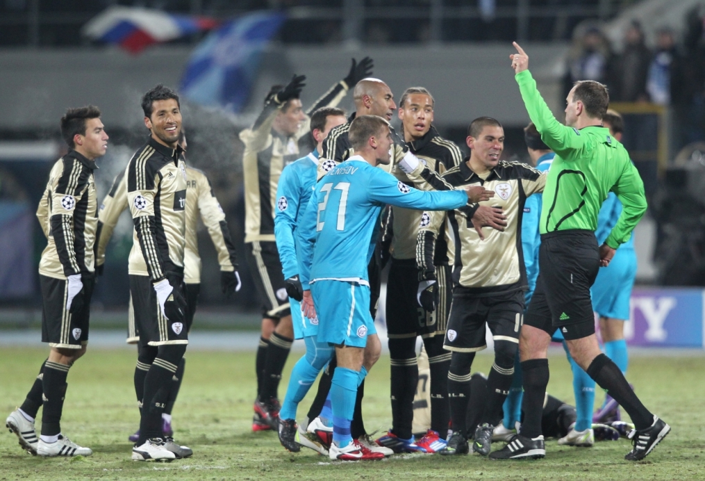 Лиги чемпионов УЕФА 2011/2012, Зенит—Бенфика