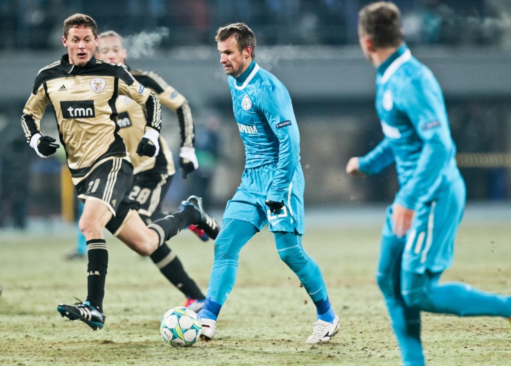 Лиги чемпионов УЕФА 2011/2012, Зенит—Бенфика