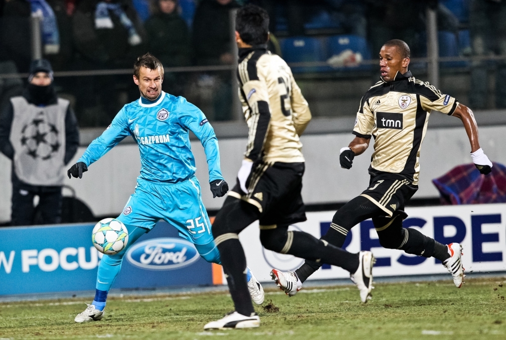 Лиги чемпионов УЕФА 2011/2012, Зенит—Бенфика