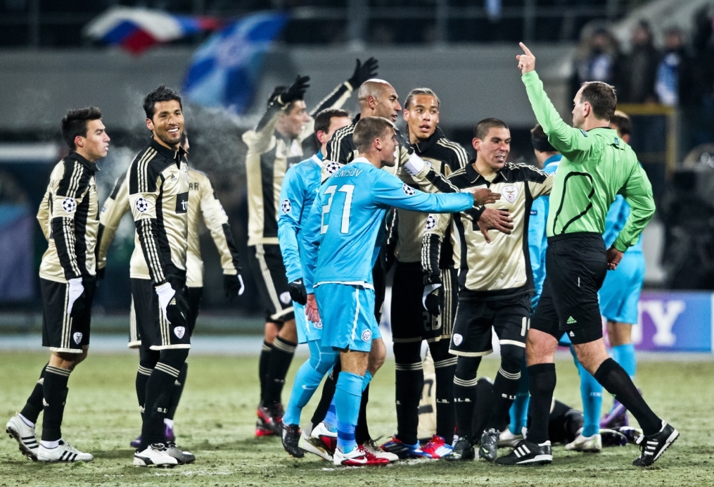 Лиги чемпионов УЕФА 2011/2012, Зенит—Бенфика