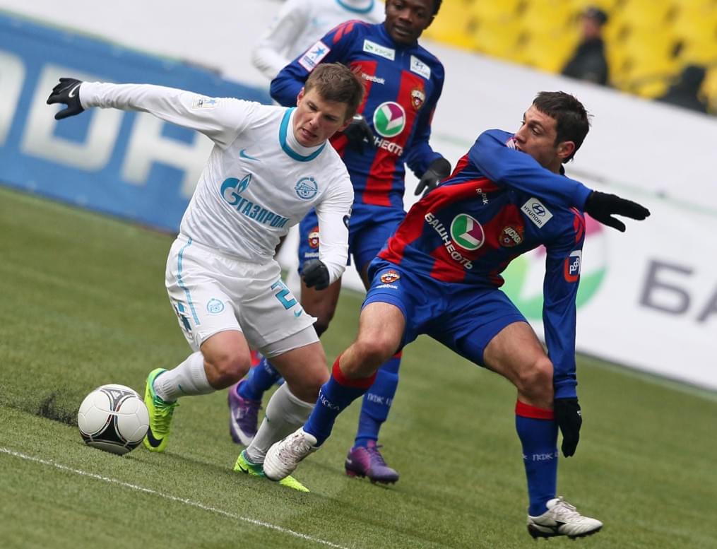 Чемпионат России 2011—2012,  матч ЦСКА — Зенит